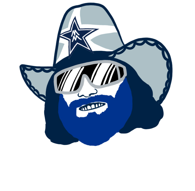 Dallas Cowboys Macho Man Randy Savage DIY iron on transfer (heat transfer)
